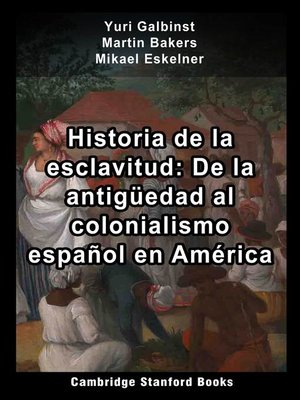 cover image of Historia de la esclavitud